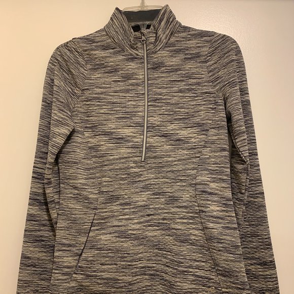 Roadrunner Half-Zip Grey Pullover - Picture 1 of 3